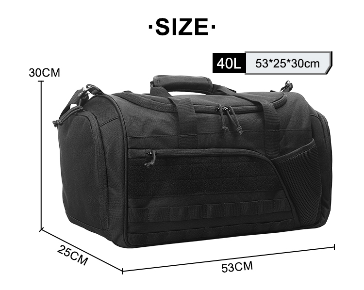 Duffle Bag Black Color OEMBS54