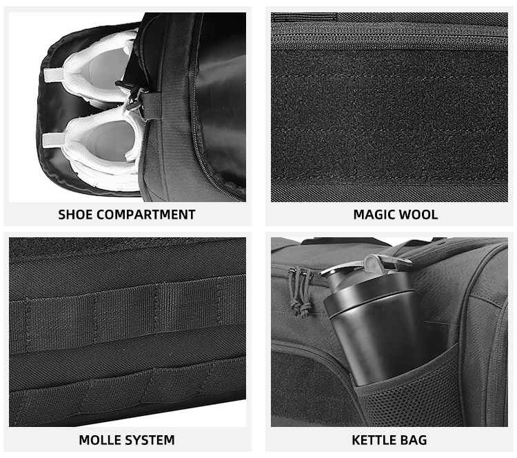 Duffle Bag Black Color OEMBS54