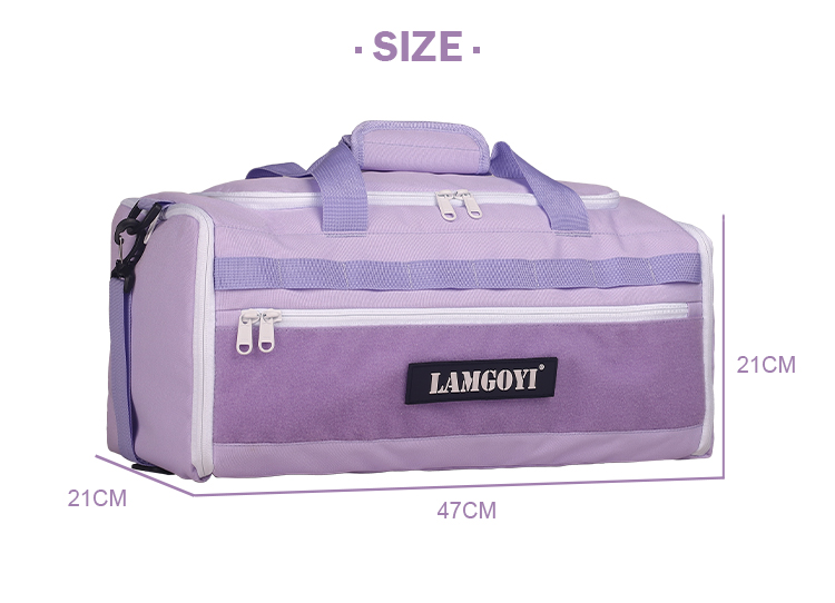 Duffle Bag Purple Color KN9496