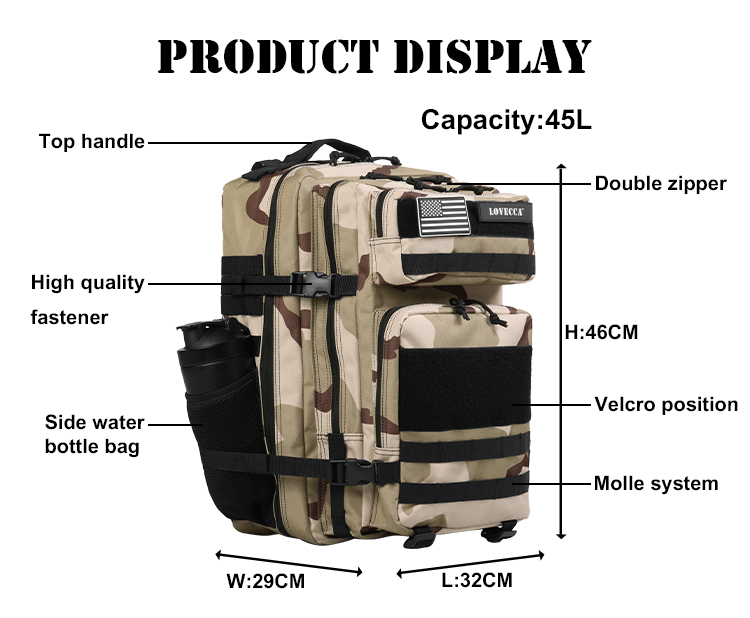 Tactical Backpack CA001