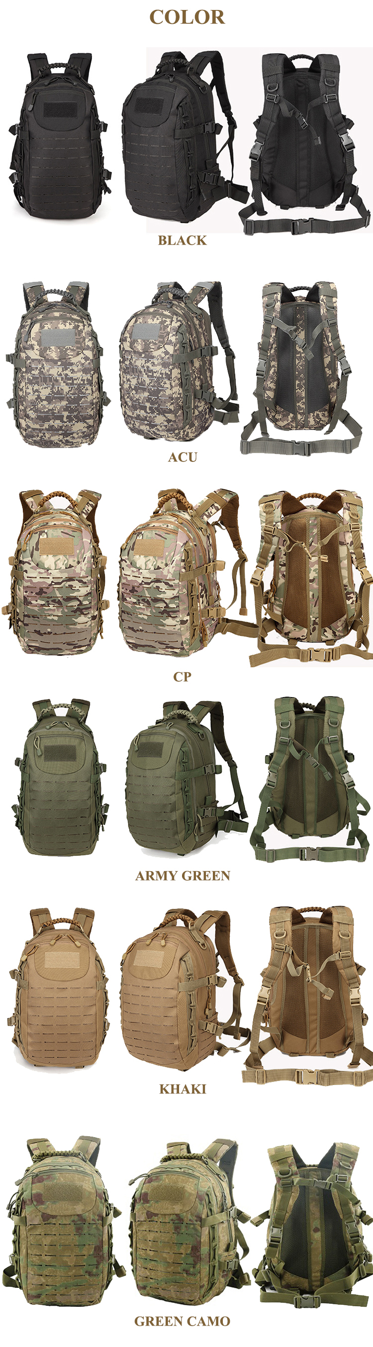 Tactical Backpack MT1153