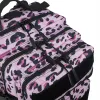 Pink Leopard Print Gym Backpack CA001