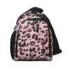 Duffle Bag Pink Leopard Print OEMBS54