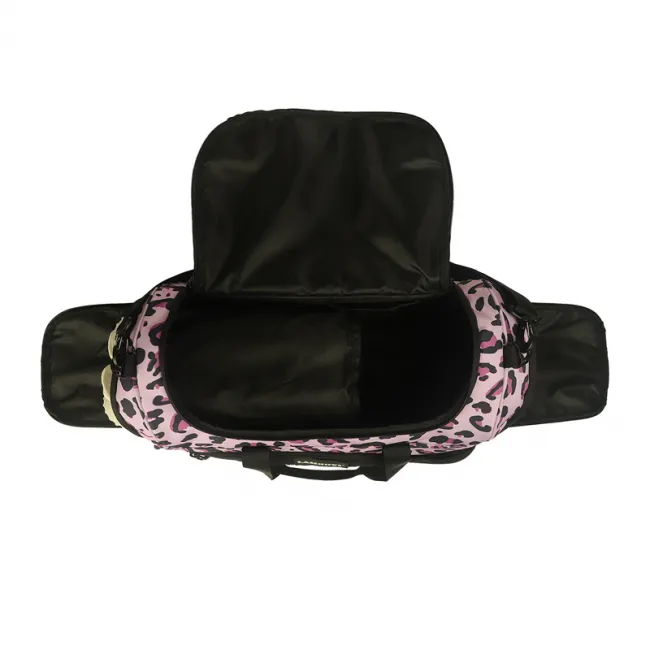 Duffle Bag Pink Leopard Print OEMBS54