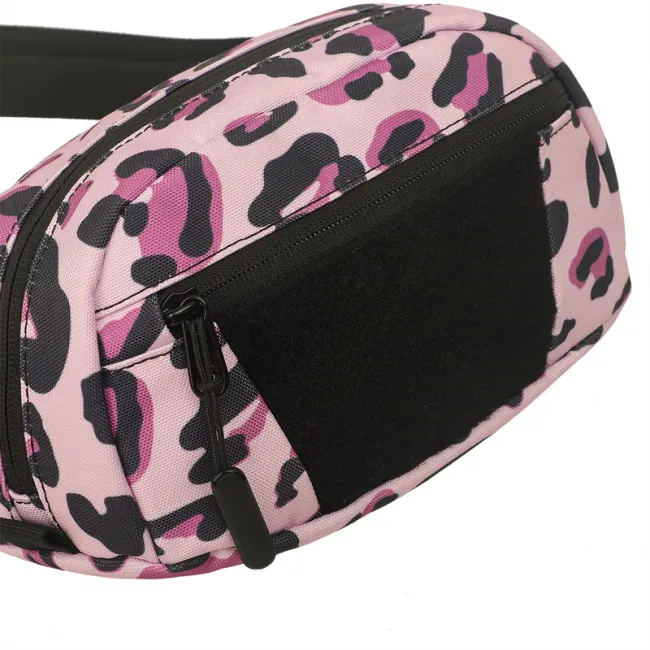 Waist Bag Pink leopard print CA009