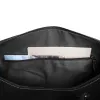 Crazy Horse Leather Travel Bag OEMBS44-Black