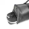 Crazy Horse Leather Travel Bag OEMBS44-Black