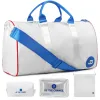 Waterproof Duffle Bag Set ISB-004 White Blue