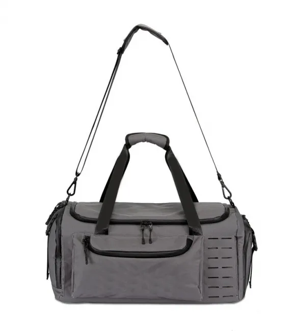 Gym Bag With Belt Holder S2307 Gray